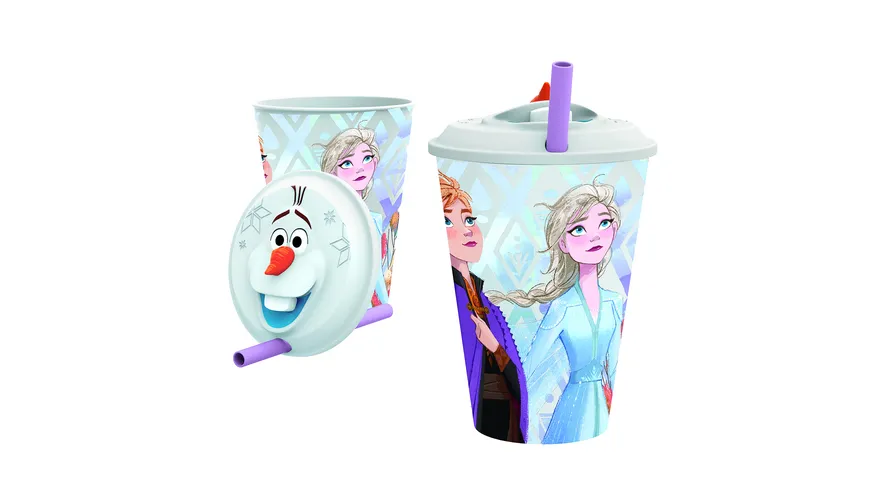 p os Handel - Frozen - 3D Trinkbecher