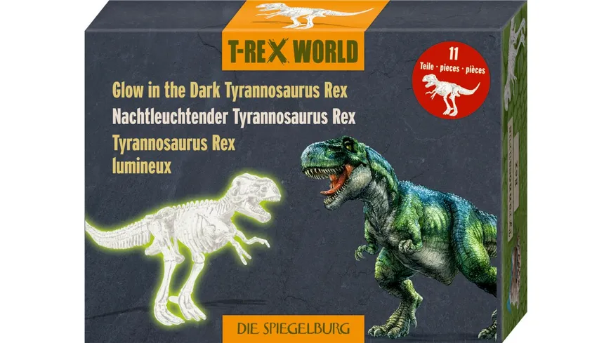 Die Spiegelburg - T-RexWorld - Nachtleuchtender Tyrannosaurus Rex -