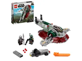 LEGO Star Wars 75312 Boba Fetts Starship Bauset Spielzeug Ab 9 Jahren