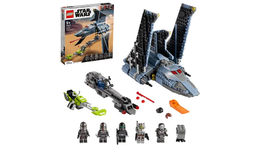 LEGO Star Wars 75314 Angriffsshuttle aus The Bad Batch™, Geschenkidee