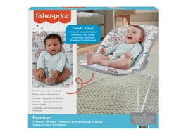 Fisher Price Wippe mit Regenbogenaufdruck beruhigender Babysitz