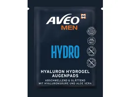 AVEO MEN Augenpads Hyaluron Hydrogel