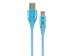 Cableexpert Ladekabel USB C 2 Meter Turqoi White