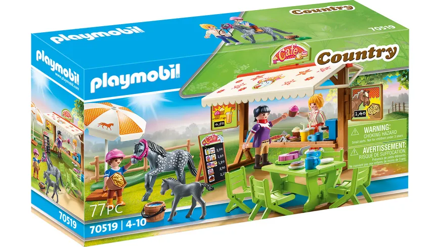 PLAYMOBIL 70519 - Country - Pony - Café
