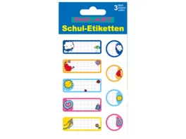 PAP ART Schulbuch Etiketten Kreise Papier