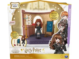 Spin Master Harry Potter Zauberkunst Klassenzimmer Spielset m Hermine Minifigur