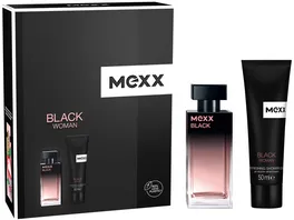 MEXX Women Black Eau de Toilette Shower Gel Geschenkset