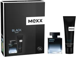 MEXX Man Black Eau de Toilette Shower Gel Geschenkset