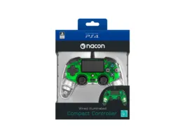 NACON Controller Light Edition Off lizenziert green fuer die Playstation 4