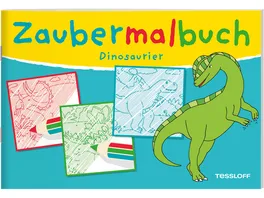 Zaubermalbuch Dinosaurier Fuer Kinder ab 3 Jahren