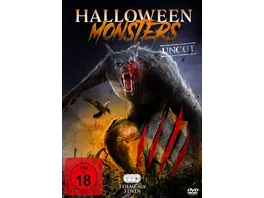 Halloween Monsters 3 DVDs