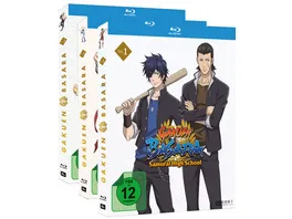 Gakuen Basara Samurai High School Gesamtausgabe Bundle Vol 1 3 3 Blu rays