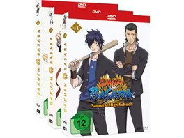 Gakuen Basara Samurai High School Gesamtausgabe Bundle Vol 1 3 3 DVDs
