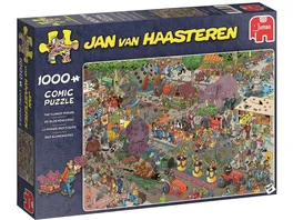 Jumbo Spiele Jan van Haasteren Die Blumen Parade 1000 Teile