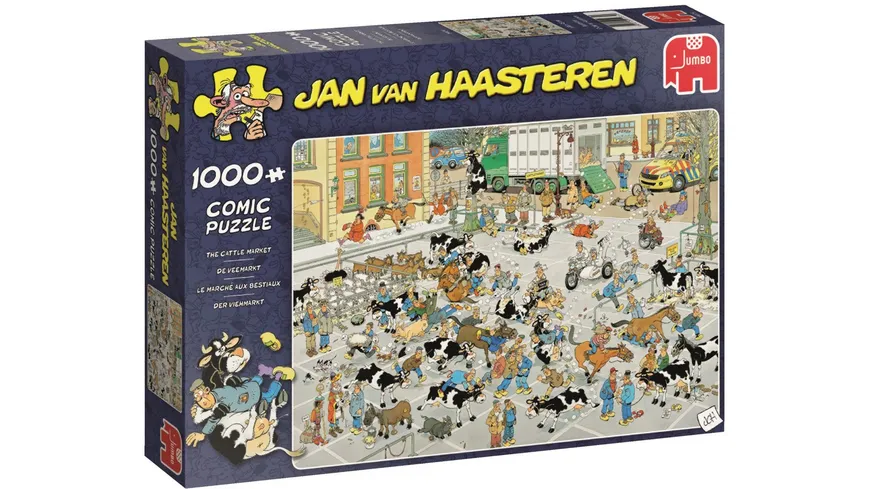Jumbo Spiele - Jan van Haasteren - Der Vieh-Markt, 1000 Teile