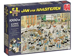 Jumbo Spiele Jan van Haasteren Der Vieh Markt 1000 Teile