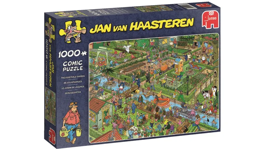 Jumbo Spiele - Jan van Haasteren - Der Gemüsegarten, 1000 Teile