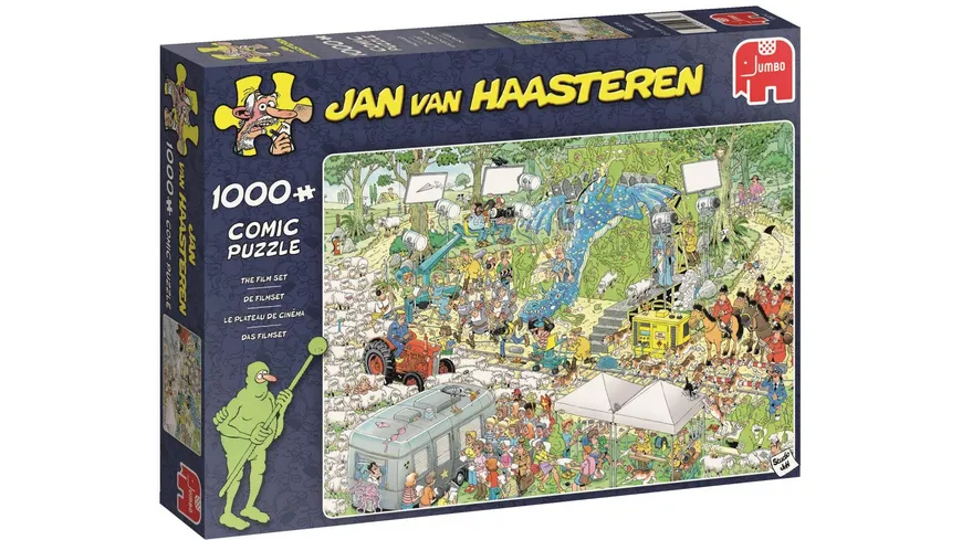 Jumbo Spiele - Jan van Haasteren - Das TV-Studio, 1000 Teile