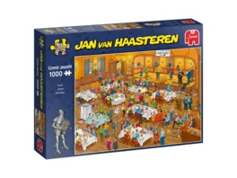 Jumbo Spiele Jan van Haasteren Das Dart Turnier 1000 Teile Puzzle