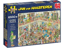 Jumbo Spiele Jan van Haasteren Die Bibliothek 1000 Teile