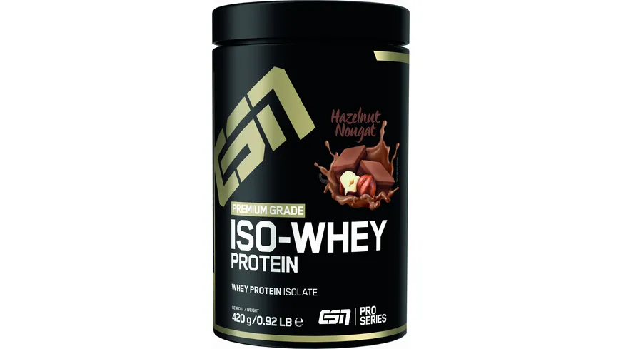 ESN Premium Grade Iso-Whey Protein Hazelnut Nougat