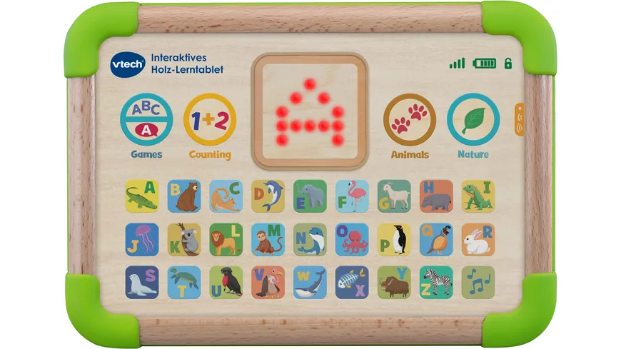VTech - Baby - Interaktives Holz-Lerntablet online bestellen | MÜLLER | Holzspielzeuge