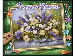 Schipper Malen nach Zahlen Motiv Gruppe Premium Sommerblumen
