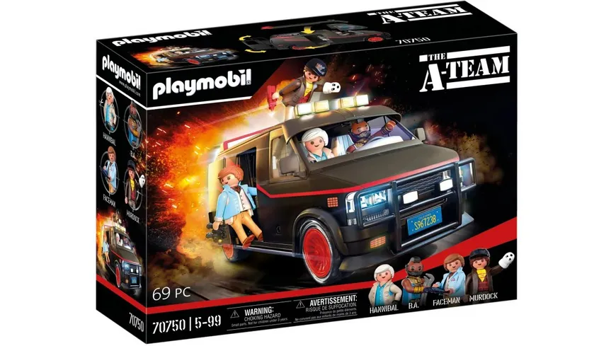 PLAYMOBIL 	70750 - A-Team - The A-Team Van