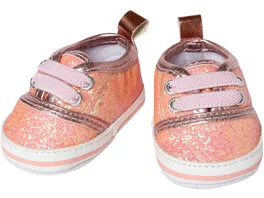 Heless Puppen Glitzer Sneakers rosa Gr 30 34 cm