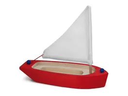 Glueckskaefer Boote Segelschiff rot