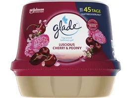 Glade Badezimmer Duftgel Luscious Cherry Peony 180g