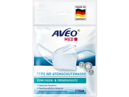 AVEO MED FFP2 NR Atemschutzmasken weiss