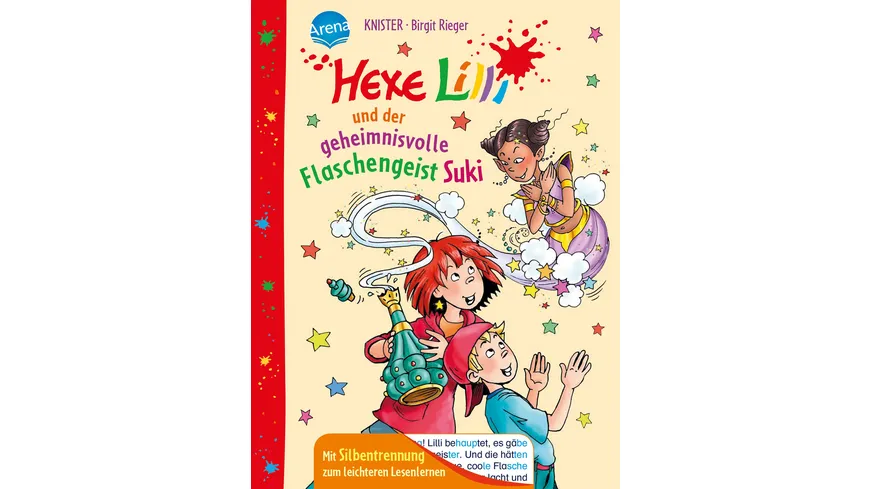 Arena Verlag - Silbenlesen - Hexe Lilli und der geheimnisvolle Flaschengeist Suki