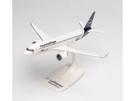 Herpa 613156 Snap Fit Lufthansa Airbus A320neo Hauptstadtflieger D AINZ
