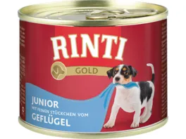 RINTI Hundenassfutter Gold Junior Gefluegel