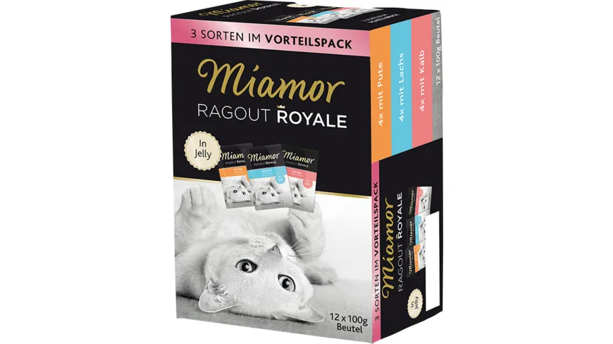 Miamor Katzennassfutter Ragout Royale in Jelly Multibox