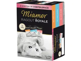 Miamor Katzennassfutter Ragout Royale in Jelly Multibox