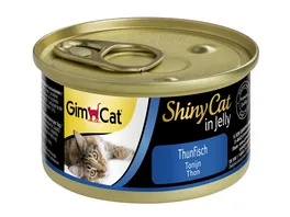 GimCat Katzennassfutter ShinyCat in Jelly Thunfisch