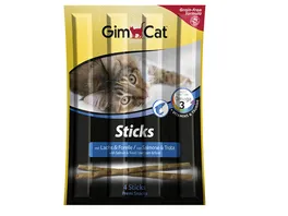 GimCat Katzensnack Sticks Lachs Forelle