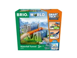 BRIO Bahn 3978 Smart Tech Sound Wasserfall Tunnel Interaktive Ergaenzung fuer die BRIO Holzeisenbahn