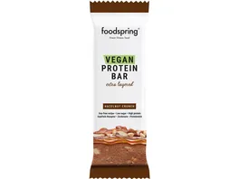 Foodspring Vegan Multilayered Bar Hazelnut Crunch