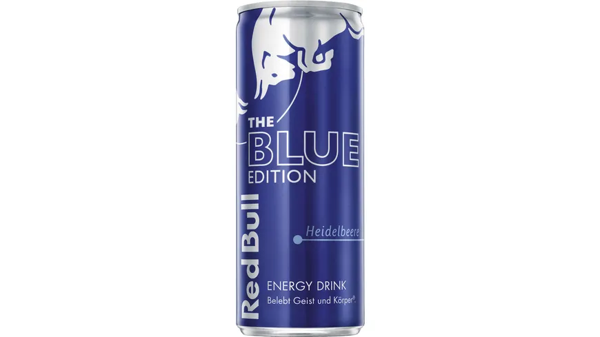 Red Bull Energy Drink The Blue Edition Heidelbeere