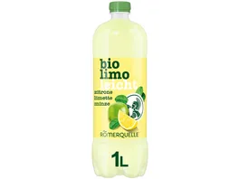 Roemerquelle BioLimoLeicht Zitrone Limette Minze