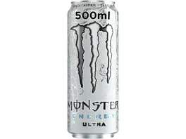 Monster Energiegetraenk Energy Zero Ultra White