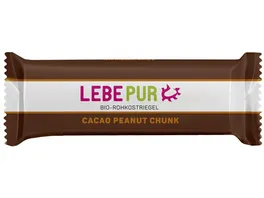 LEBEPUR Bio Riegel Cacao Peanut Chunk