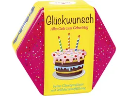 HEIDEL Chocopralinen Glueckwunsch