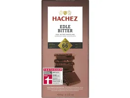 Hachez Edle Bitter Schokolade 66 Kakaoanteil