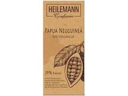 Heilemann Schokolade Edelvollmilch Papa Neuguinea