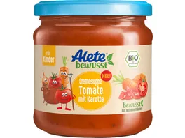 ALETE Bio Cremesuppe Tomate m Kar 350ml GL fuer Kinder 3