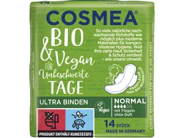 Cosmea Ultra Binden Bio Vegan Normal